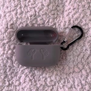 Gray AirPods Pro case